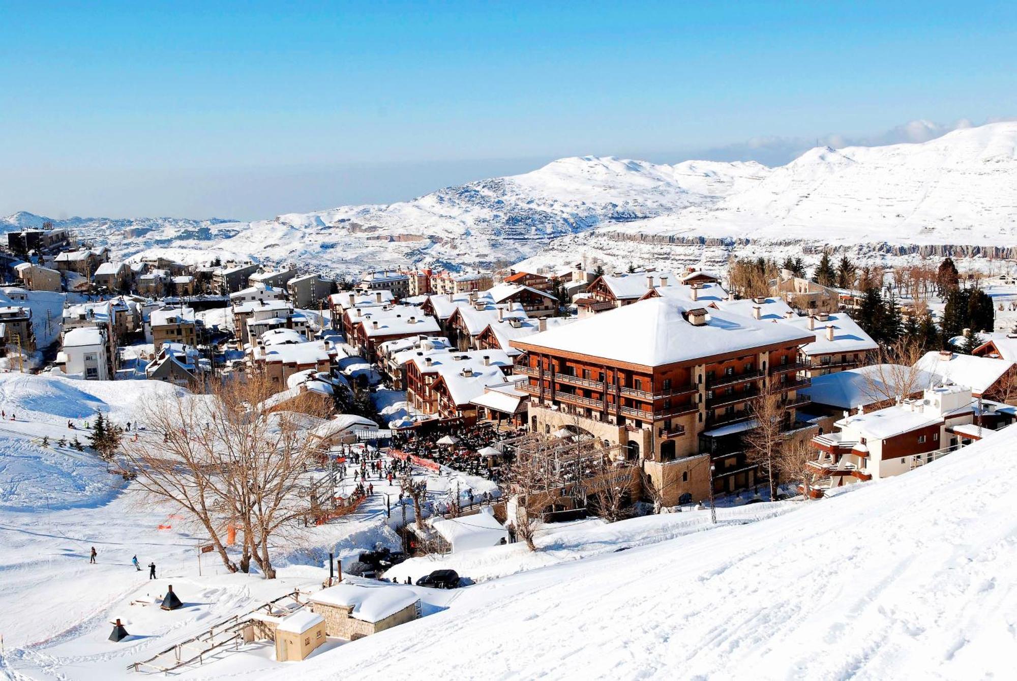 Intercontinental Mzaar Lebanon Mountain Resort & Spa By Ihg Mzaar Kfardebian Экстерьер фото